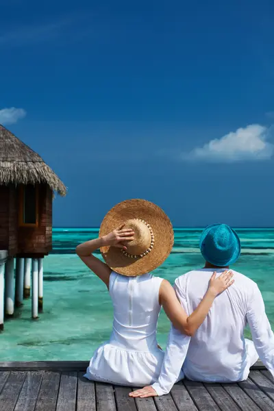 Maldives overwater villas