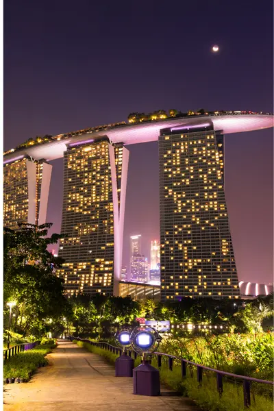 Singapore city skyline